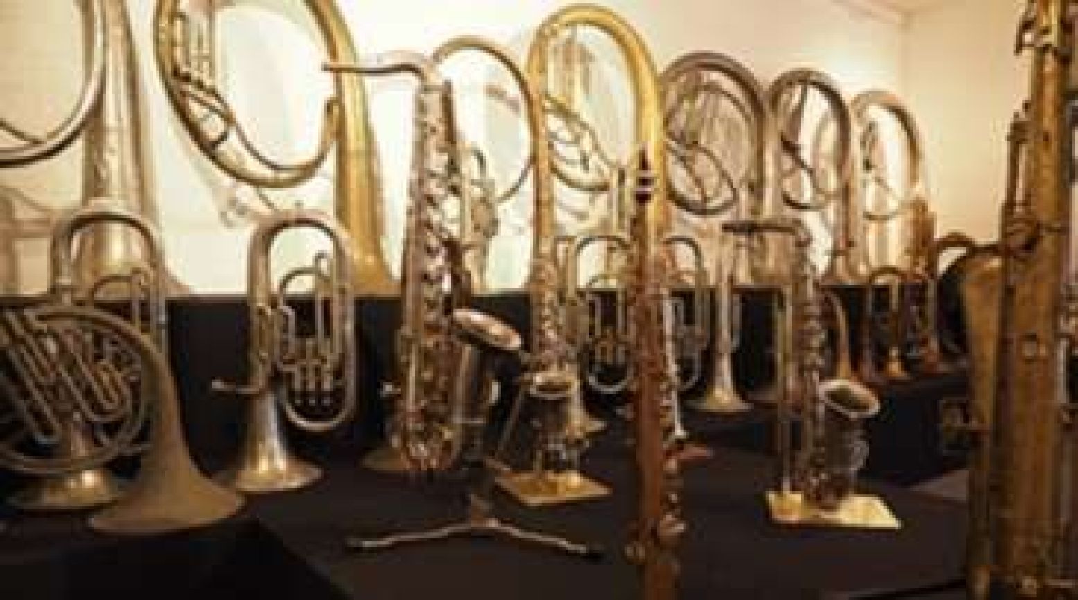 Kijkje in de collectie van Kessels. Foto: Kessels Muziek Instrumenten Tilburg