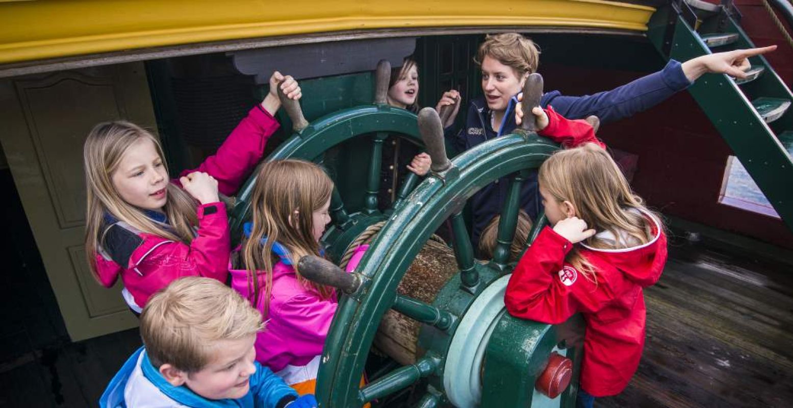 Gratis aan boord in Het Scheepvaartmuseum. Foto: Het Scheepvaartmuseum.