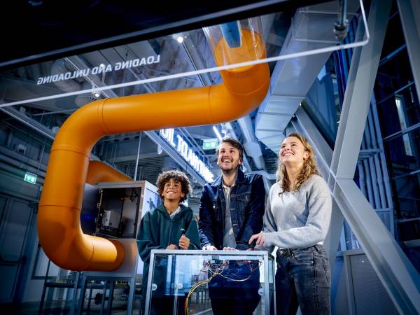 Beleef een interactieve reis door de Rotterdamse haven. Foto: Portlantis © Robin Utrecht