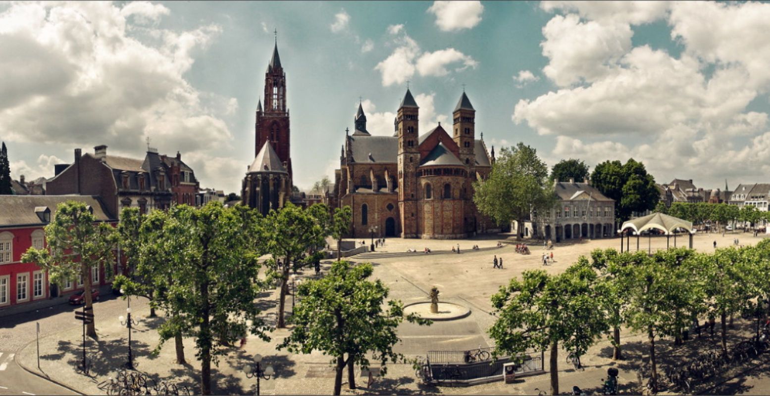 Het Vrijthof, het bruisende hart van Maastricht. Foto: Maastricht Marketing, Paul Mellaart