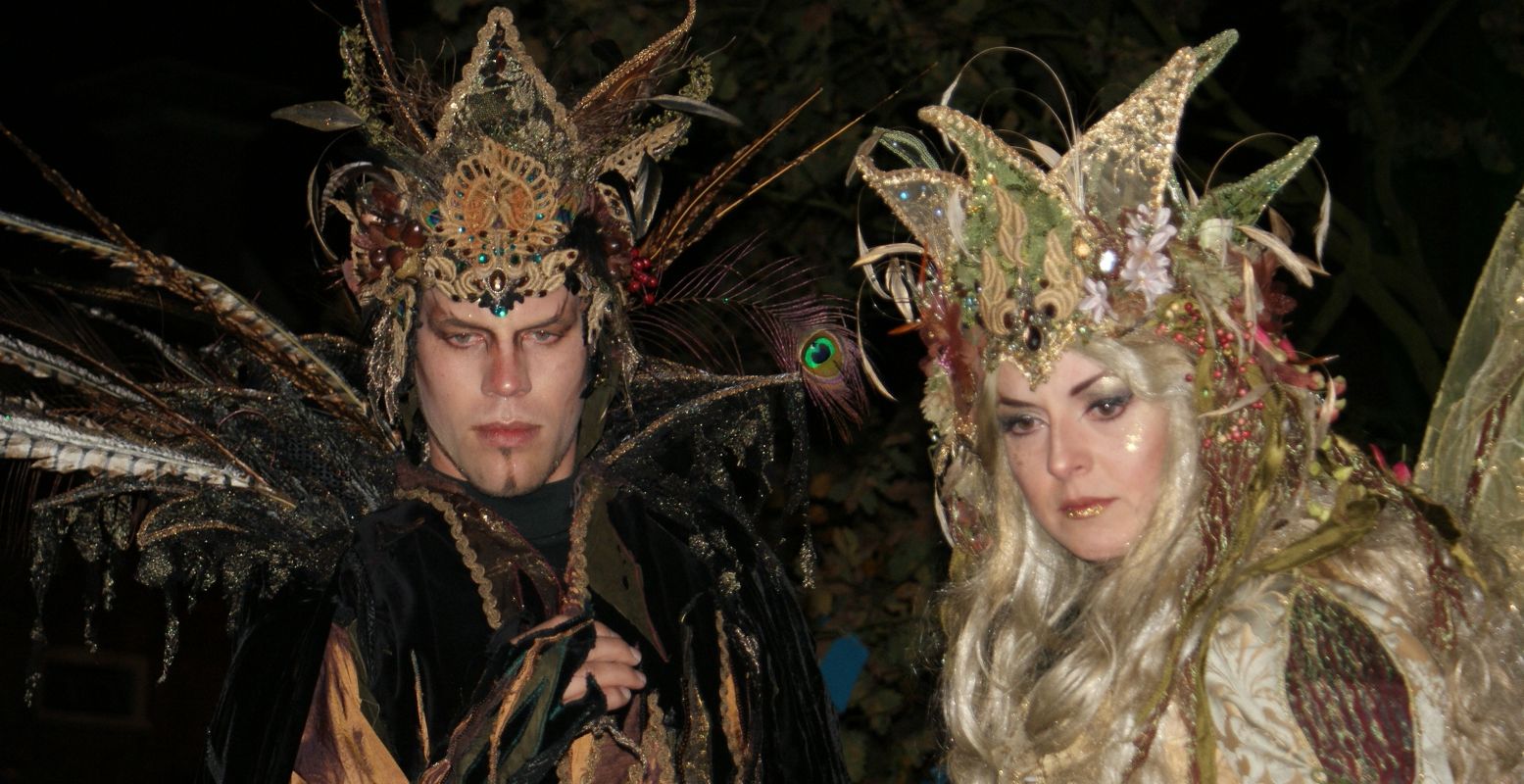 Veel bezoekers zijn prachtig verkleed tijdens de Samhain viering in Vesting Bourtange. Foto: Vesting Bourtange