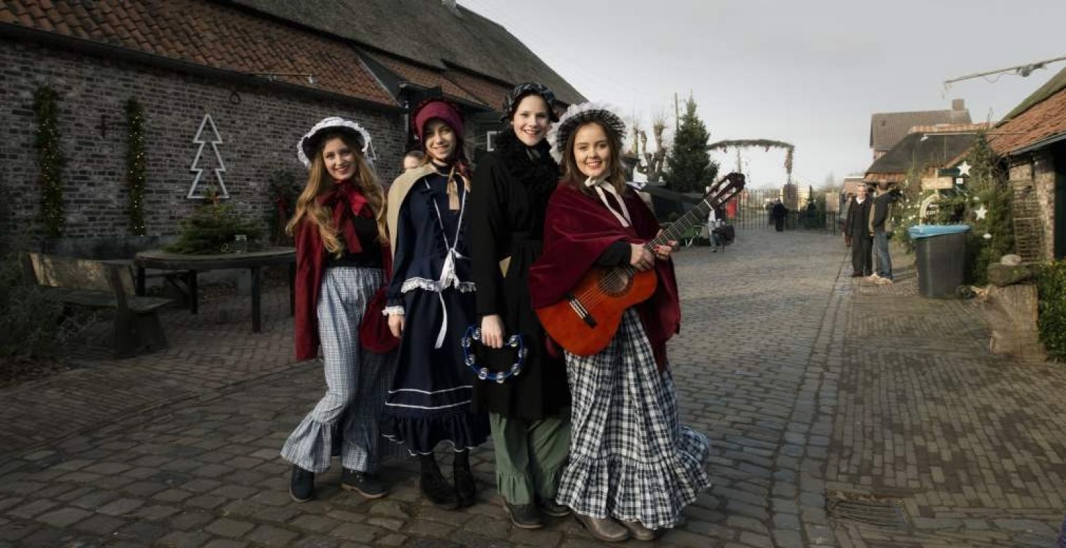 Nederweert ontpopt zich tot Dickensdorp. Foto: Johan Horst Fotografie