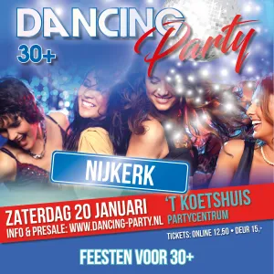 30+ Dancing Party Nijkerk 30+ Dancing Party. Foto: Herman Hilhorst.Foto geüpload door gebruiker.