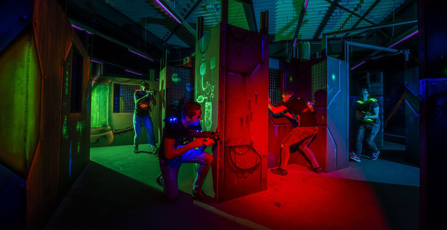 Krijg een adrenalinekick met een potje lasergamen! Foto: The Portal Sevenum. © Remco Cruisbergh