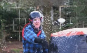 Start een zomers sneeuwballengevecht