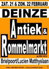 Antiek & Rommelmarkt te Deinze Foto: De Dapper Eddy