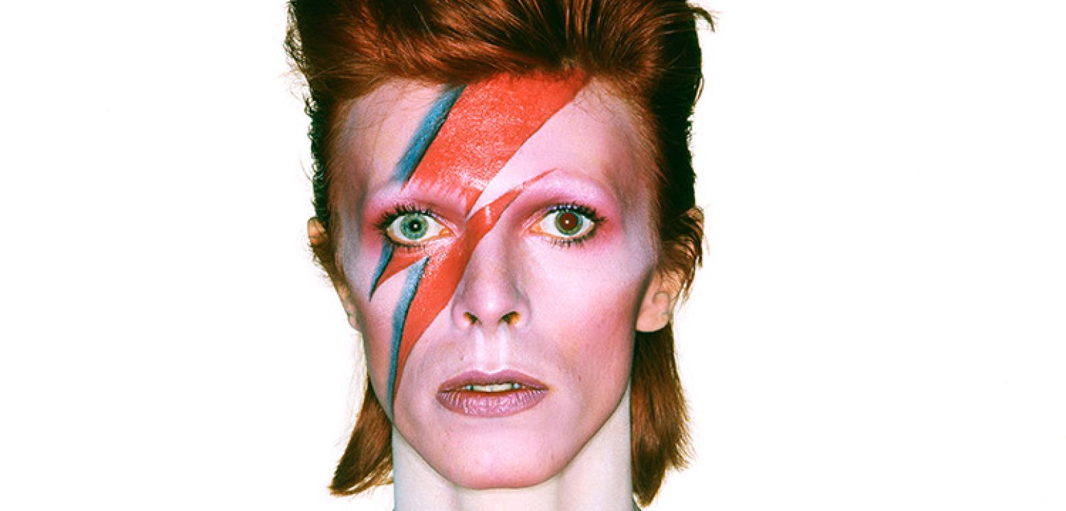Foto: Album cover shoot for Aladdin Sane, 1973 Photo Duffy - ® The David Bowie Archive and (under license from Chris Duffy) Duffy Archive Limited.