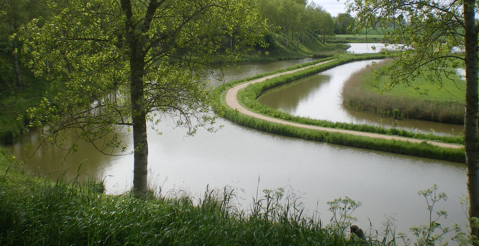 De prachtige groene bolwerken van Sluis zijn tegenwoordig een natuurgebied. Foto: Tonny van Oosten