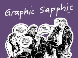 Expositie: Graphic Sapphic Openbare Bibliotheek Amsterdam. Foto: Imagine ICFoto geüpload door gebruiker.