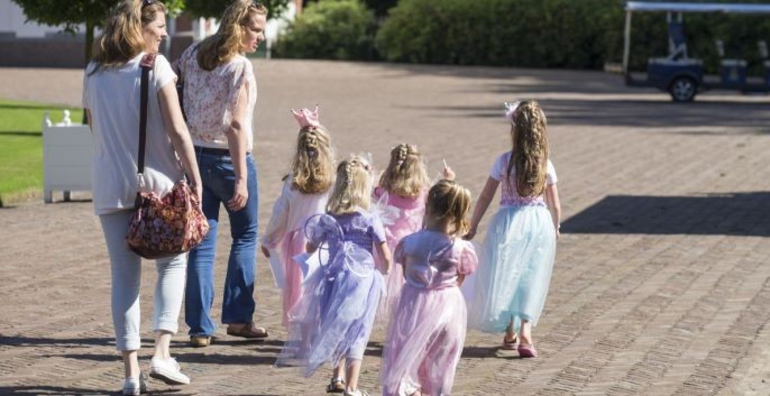 Paleis Het Loo wordt overspoeld door prinsesjes (en prinsjes!) Foto: Paleis Het Loo, M. Mulder