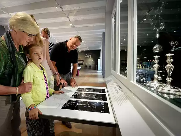 Stap in een wereld van zilver. Foto: Nederlands Zilvermuseum Schoonhoven