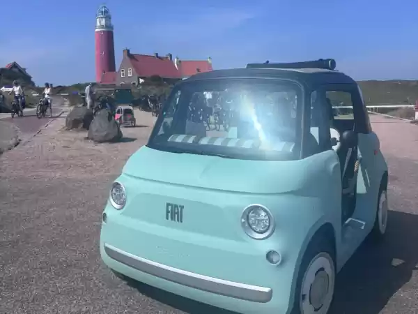 Fiat Topolino rijden – elektrische roadtrip TexelTours / eigen fotografie