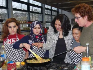 Indiase Kookcursus Zelf aan de slag met Indiase recepten. Foto: Indiase Kookcursus.