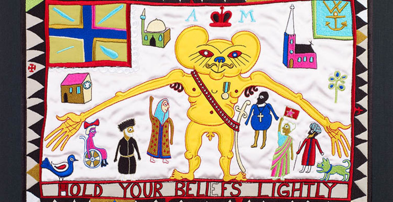 Foto: Grayson Perry, Hold Your Beliefs Lightly, 2011, Courtesy the Artist.
