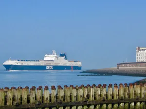 Uitzicht op zee vanuit de Zonnetrein. Foto: Ad Kemeling / Zonnetrein Zeeland