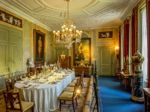 De eetkamer in Museum Huis Doorn. Foto: Museum Huis Doorn.