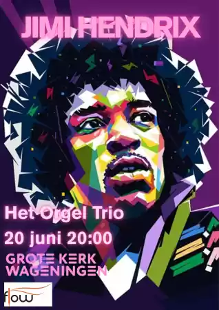 Colors of Hendrix. Foto: St. Flentrop Orgel Wageningen