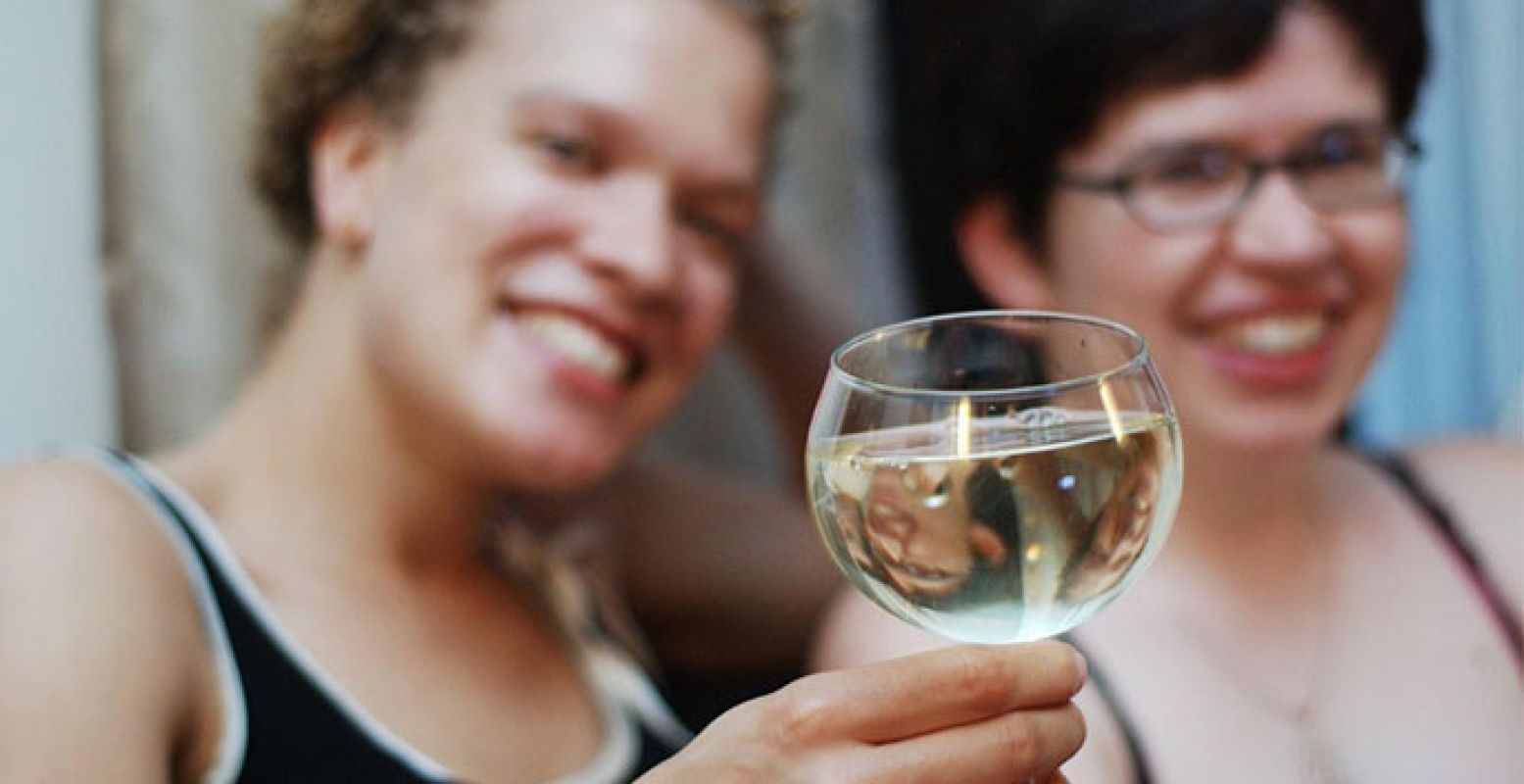Een high wine heb je in alle soorten en maten, leuk als feestelijk uitstapje voor je vriendinnen, zussen of juist samen met je geliefde... Foto:  Steve Pomeroy, Flickr 