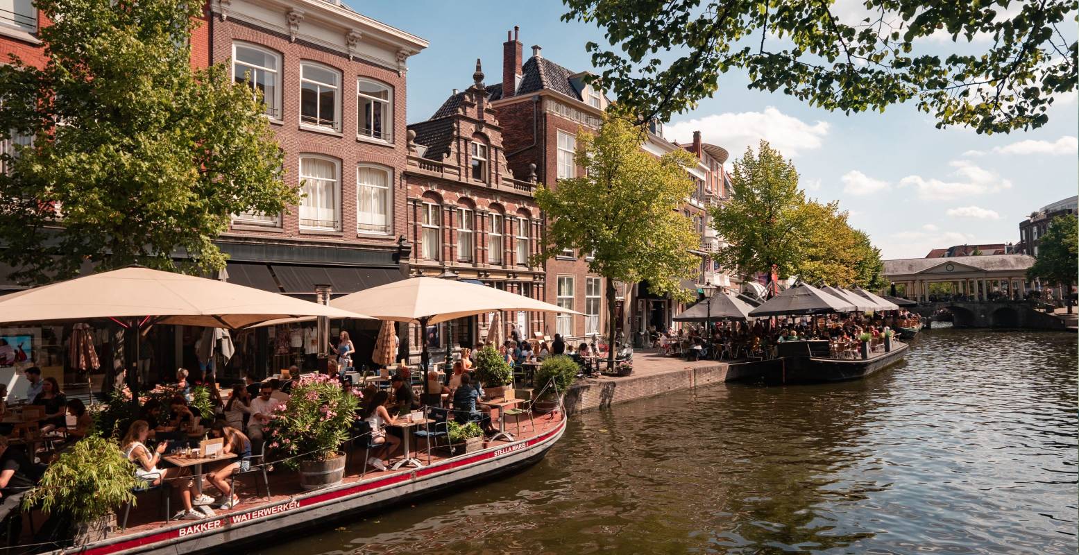 Ontdek de prachtige historische binnenstad van Leiden. © Simone Both