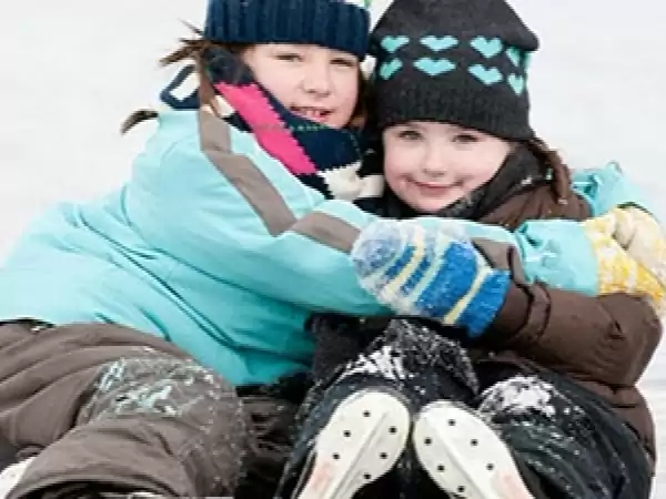 Schaatspret voor kinderen! Foto: Optisport