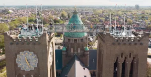 Durf jij? Lopen tussen de torens van Koepel Kathedraal Haarlem