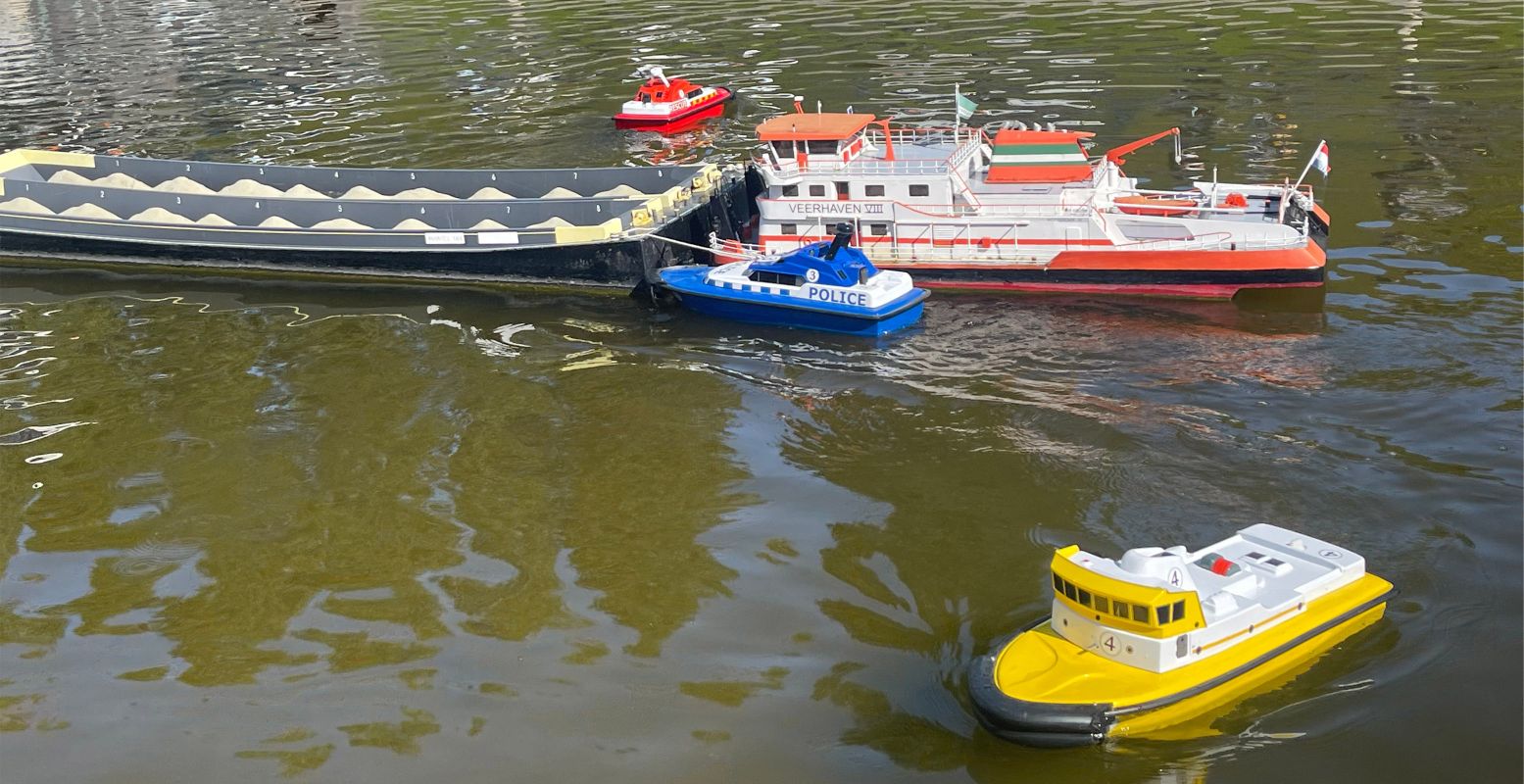 Nieuw: vaar je eigen bootje! Foto: Madurodam