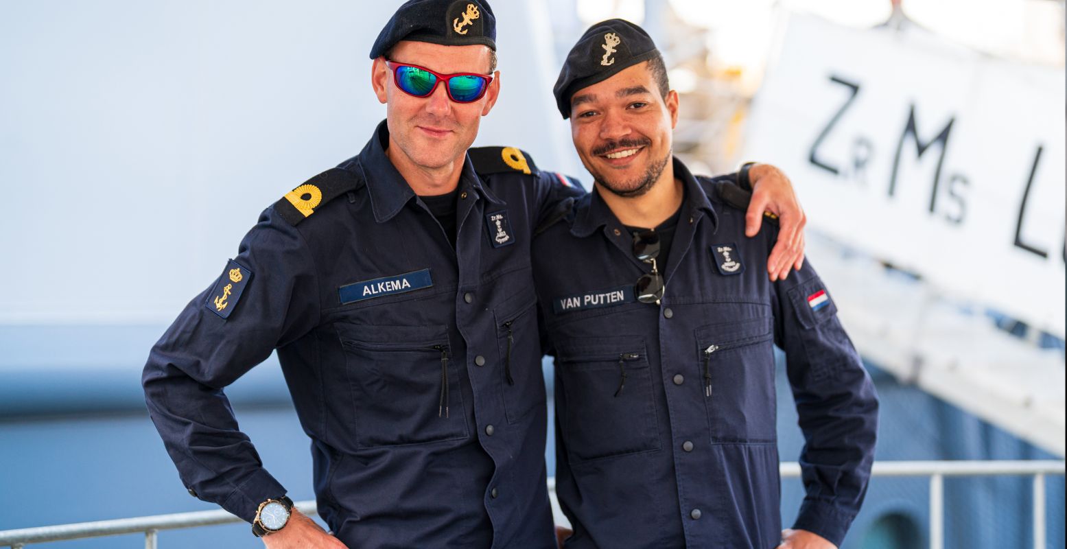 Ontmoet mariniers aan de Parkkade. Foto: Wereldhavendagen © Anne Reitsma