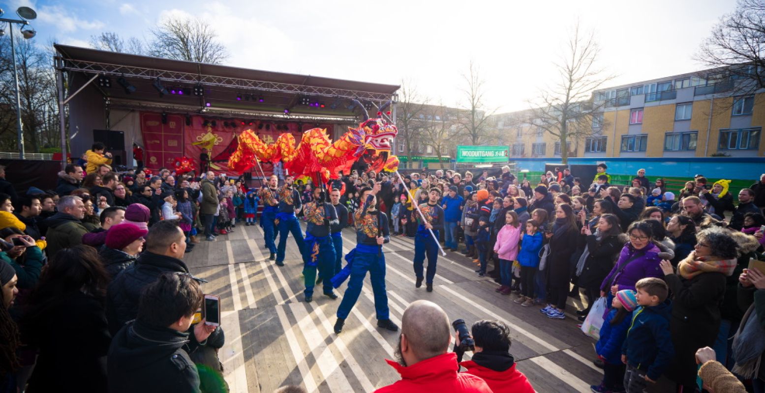 Vier het Chinees Nieuwjaar in Rotterdam. Foto: RCNY © Evert Buitendijk.