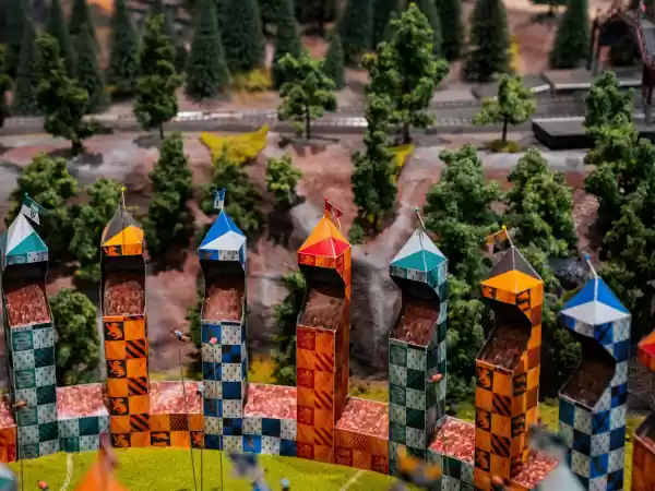 Hé, zwerkbal! Er is ontzettend veel te ontdekken, zelfs de wereld van Harry Potter. Foto: Modelspoor Museum © Click and Share