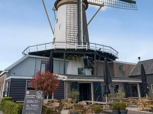 Brouwcafé De Molen, met terras.Foto: Brouwcafé De Molen Brouwcafé De Molen, met terras.Foto: Brouwcafé De Molen