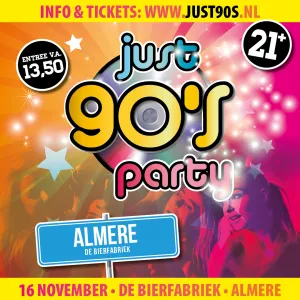 JUST 90_s Party • Almere Just 90's. Foto: Herman Hilhorst.Foto geüpload door gebruiker.