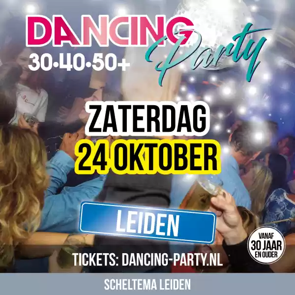 30•40•50+ Dancing Party Leiden 30+ Dancing Party. Foto: Herman Hilhorst.