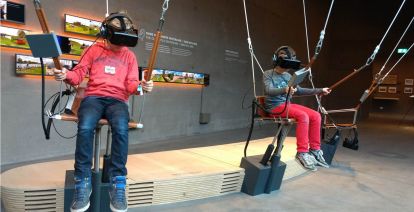 Ervaar de waterlinie in virtual reality bij Waterliniemuseum Fort bij de Vechten. Foto: Waterliniemuseum Fort bij Vechten
