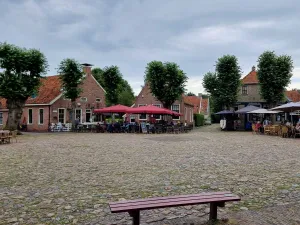 Het centrum van Bourtange. Foto: DagjeWeg.NL