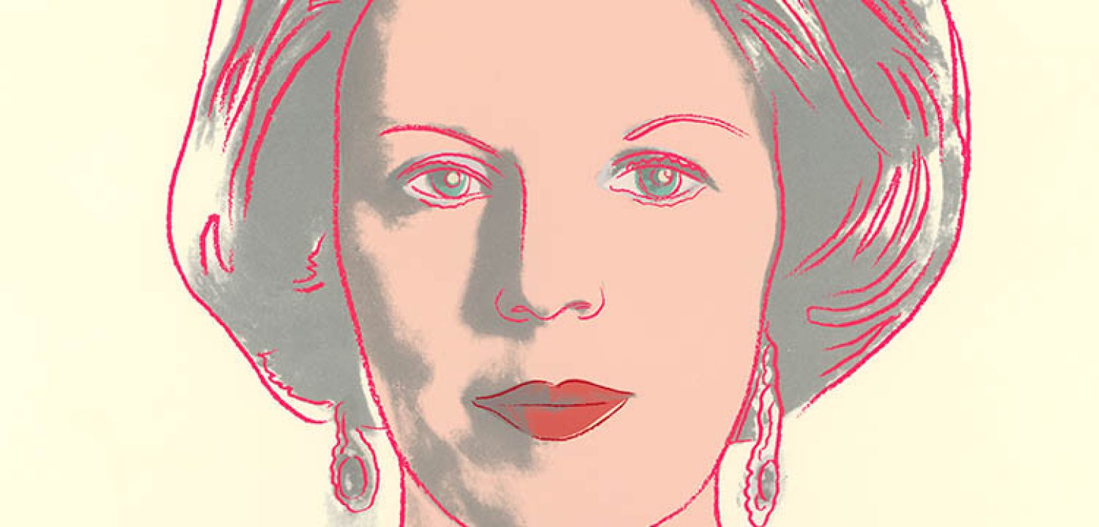 Andy Warhol (1928-1987). Portret van koningin Beatrix, 1985. Mauritshuis, Den Haag.