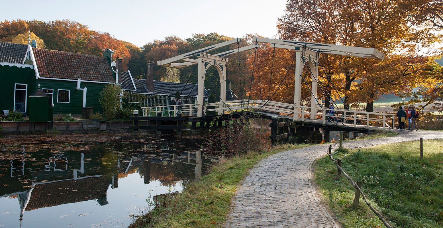 Vier de herfst in het Nederlands Openluchtmuseum. Foto: Nederlands Openluchtmuseum © Wim de Knegt