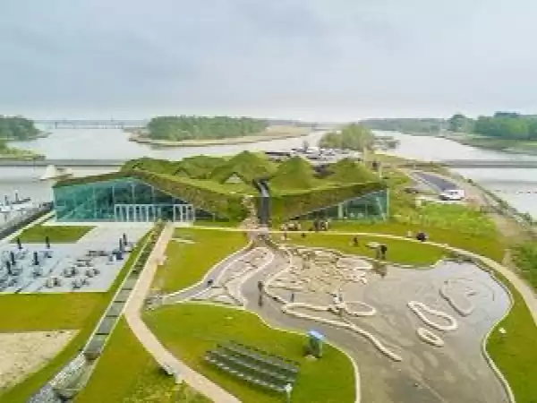 Het Biesbosch MuseumEiland. Foto: Archief Biesbosch MuseumEiland Het Biesbosch MuseumEiland. Foto: Archief Biesbosch MuseumEiland