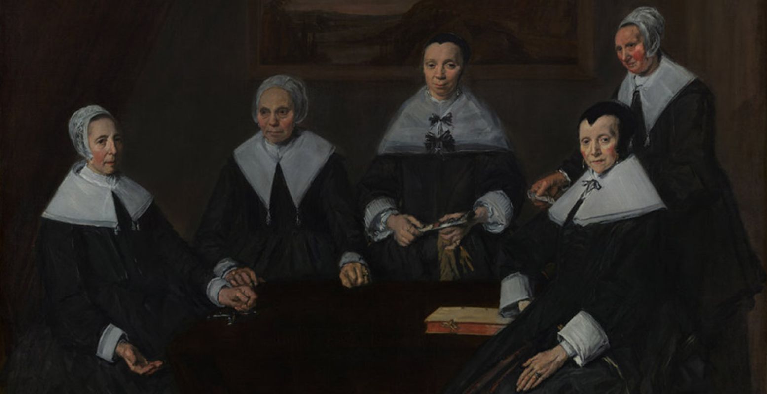 Regentessen van het Oudemannenhuis, Frans Hals, c. 1664. Frans Hals Museum, Haarlem. Foto: Margareta Svensson.