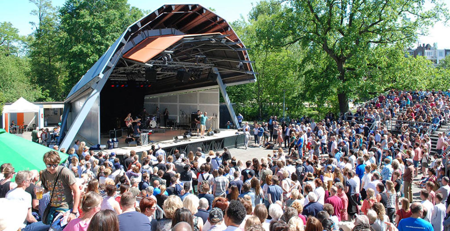 Dit weekend start het nieuwe seizoen van het Vondelpark Openluchttheater. Foto: Vondelpark Openluchttheater.