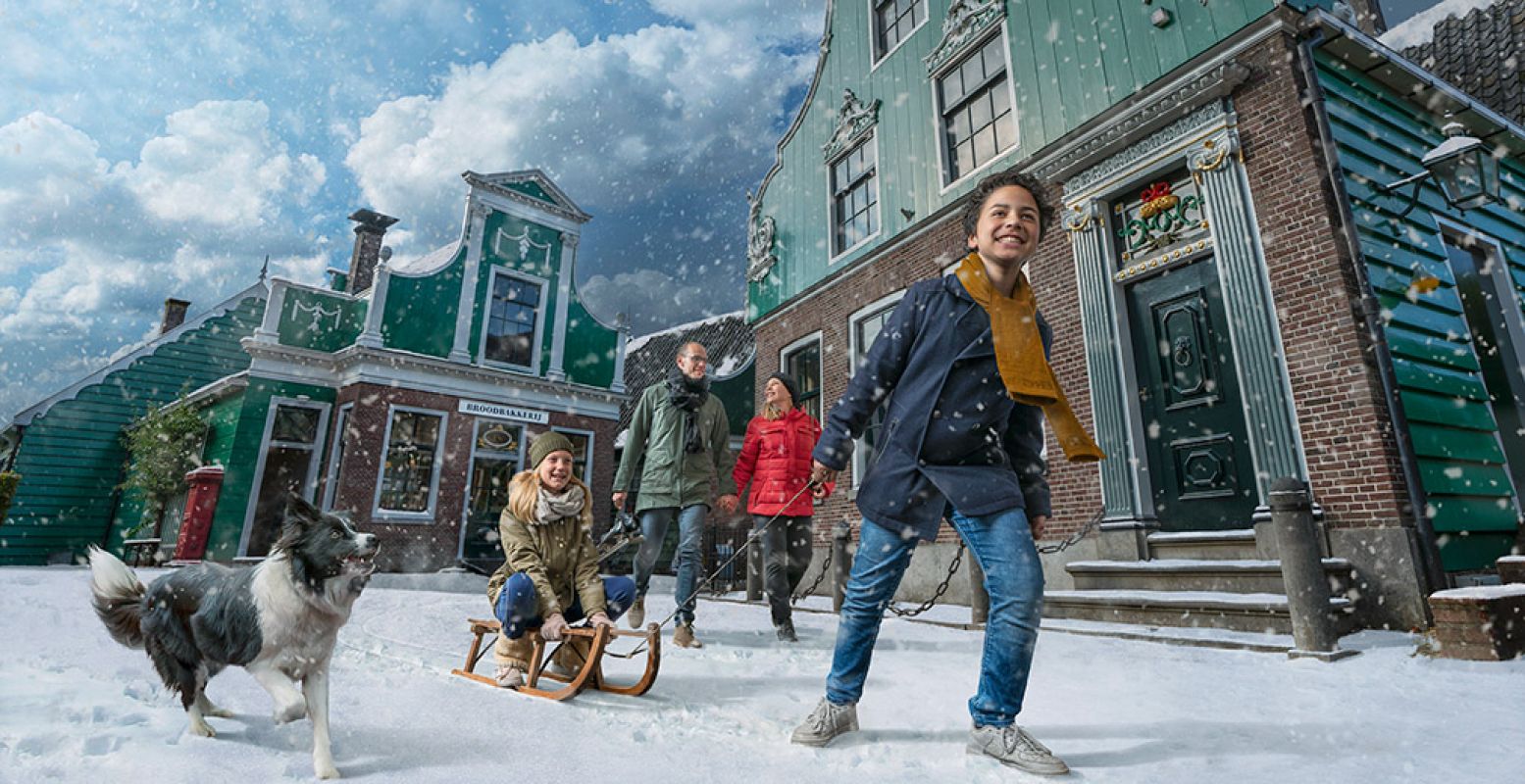 Geniet van een ouderwets gezellige winterdag in het Nederlands Openluchtmuseum! Foto: Nederlands Openluchtmuseum.