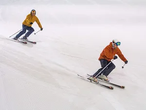 Sneeuwattractiepark SnowWorld Rucphen Trotseer de piste. Foto: SnowWorld Ruchpen.