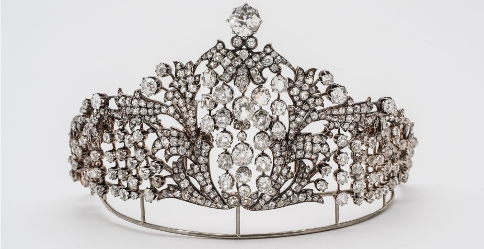 Deze tiara komt ook uit de collectie van het Hermitage in Sint-Petersburg. Foto: State Hermitage Museum, St Petersburg.