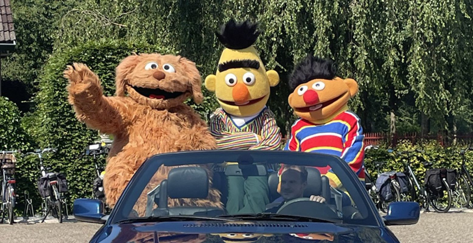 Bert en Ernie zijn ook van de partij. Foto: Oude Ambachten & Speelgoed Museum