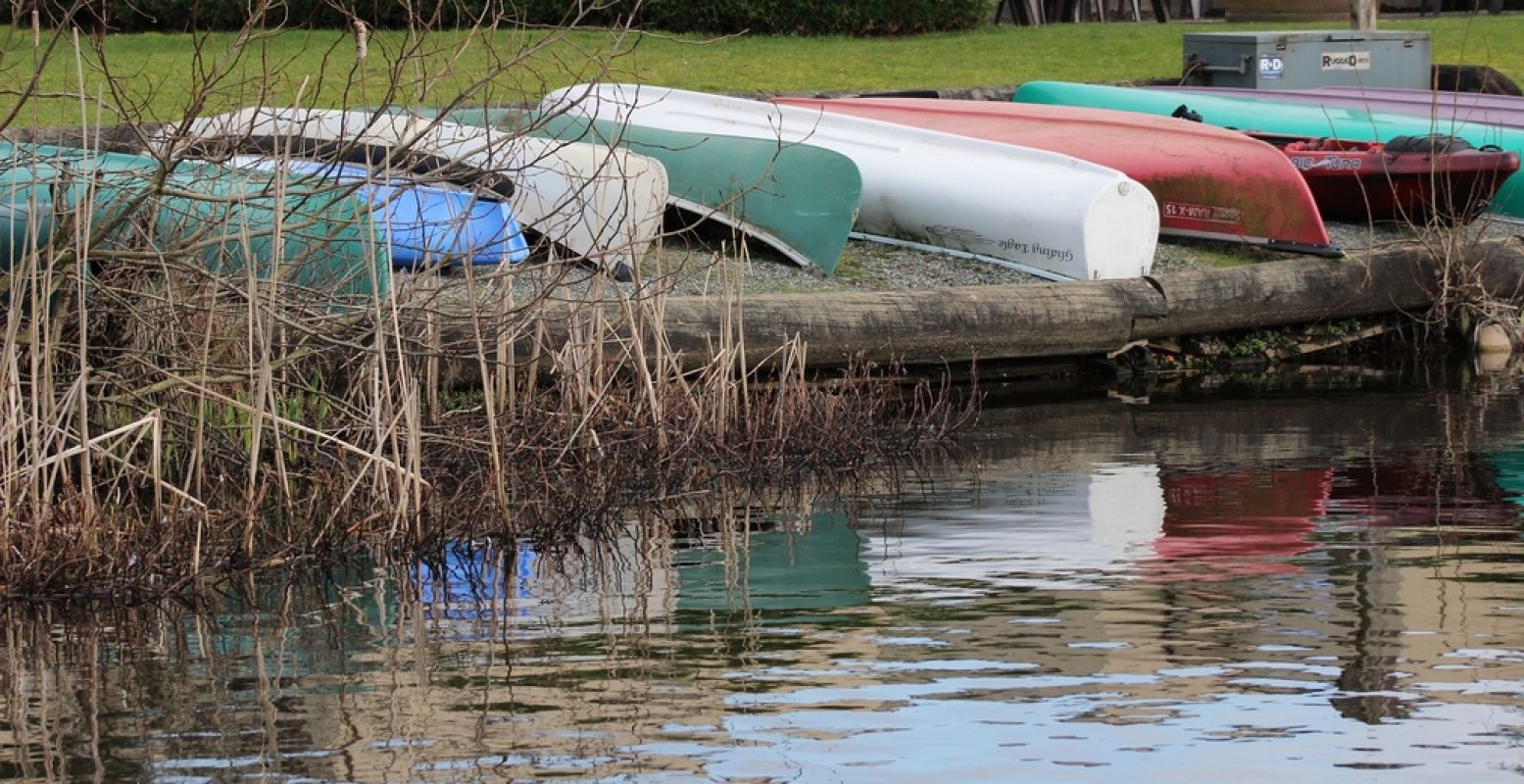 Huur een kano in de buurt. Foto: Karen Young via  Pixabay 