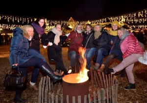 Kerstmarkt in de dierentuin Nordhorn Fotograaf: Franz FrielingFoto geüpload door gebruiker.