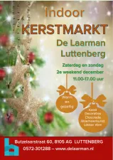 Indoor kerstmarkt Foto: eigen ontwerp Landbouwmuseum De LaarmanFoto geüpload door gebruiker.