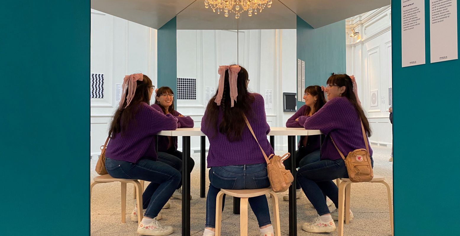 Laat je deze zomer verrassen in het Museum van Illusies in Amsterdam. Foto: DagjeWeg.NL © R. Heemeijer Laat je deze zomer verrassen in het Museum van Illusies in Amsterdam. Foto: DagjeWeg.NL © R. Heemeijer