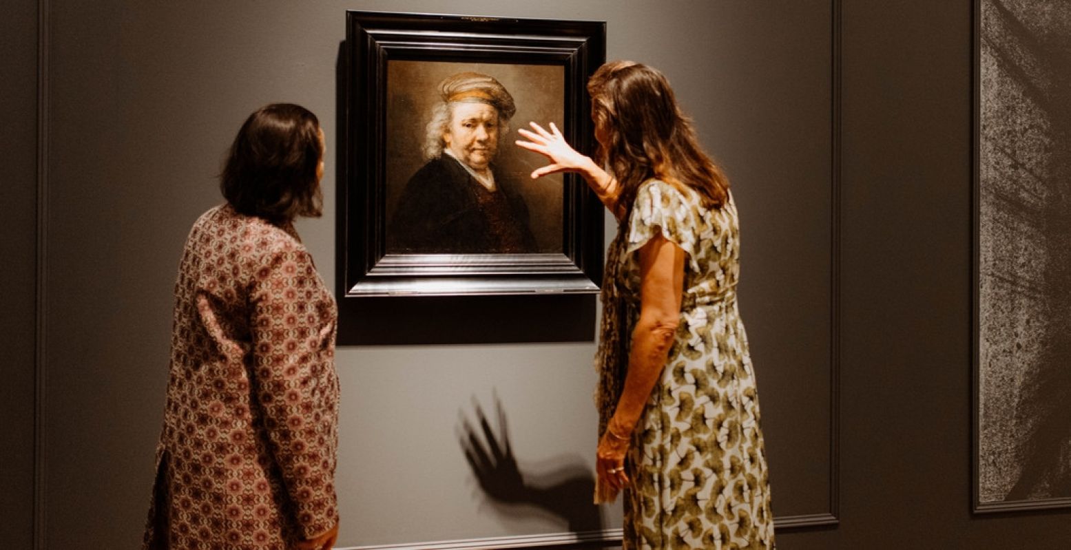 Een bijzondere expositie leidt je uiteindelijk tot een topstuk: Rembrandts laatste zelfportret. Foto: Hermitage Amsterdam