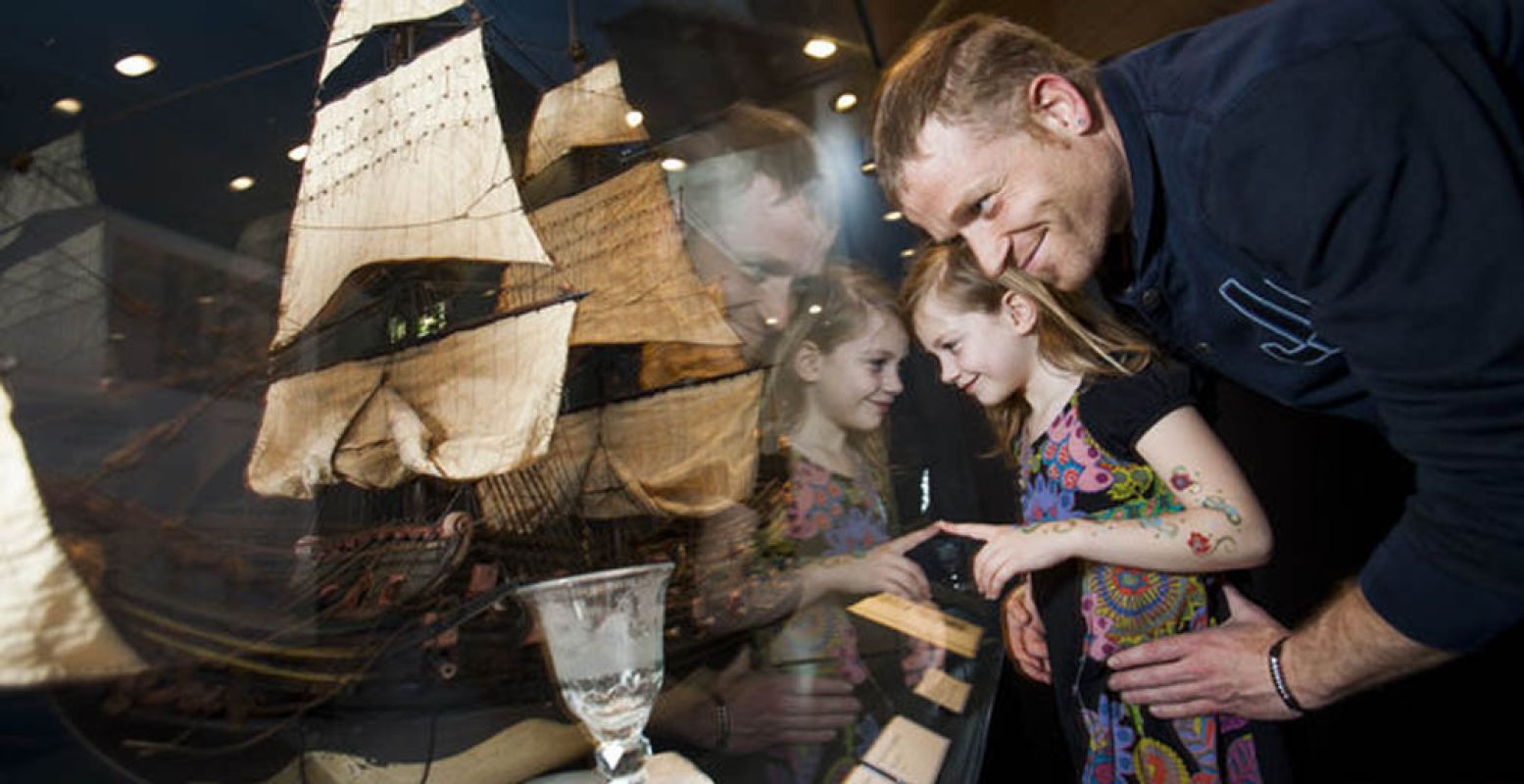 Doe mooie vondsten op in het Maritiem Museum. Foto: Fred Ernst