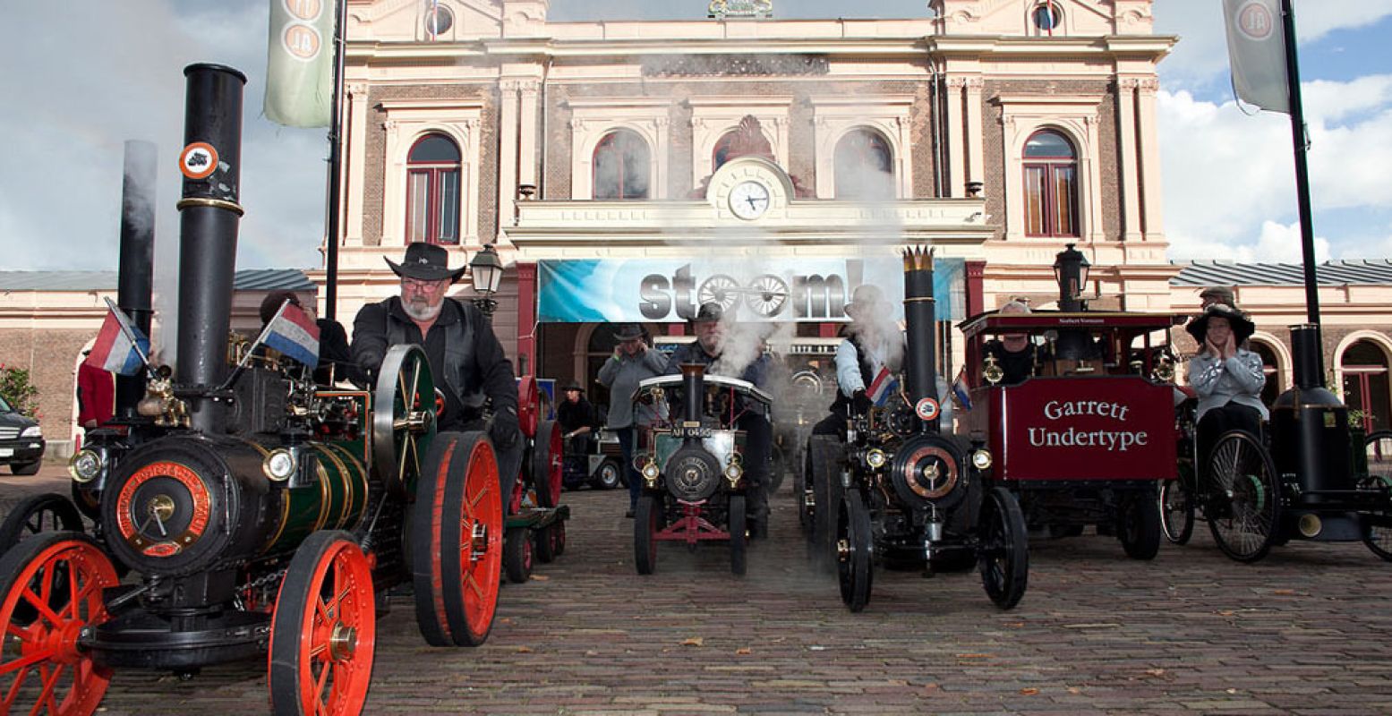 Alles draait om stoom, dit weekend in Utrecht! Foto: Spoorwegmuseum